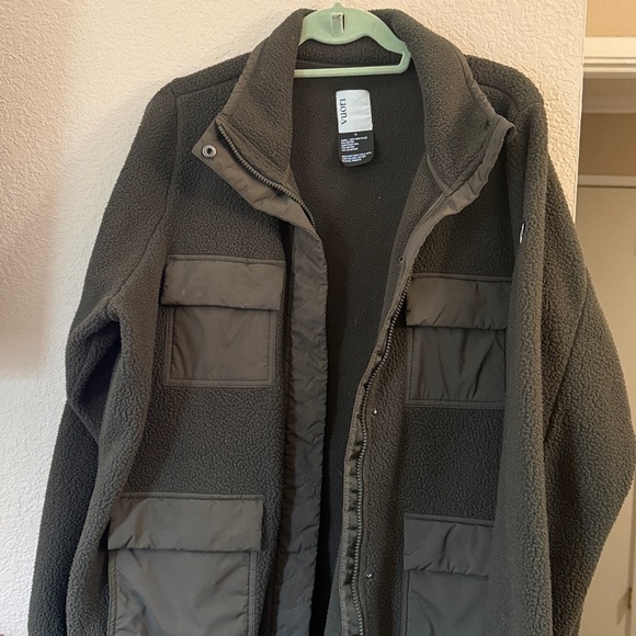 Vuori Cozy Sherpa Jacket – Dark Green – XL